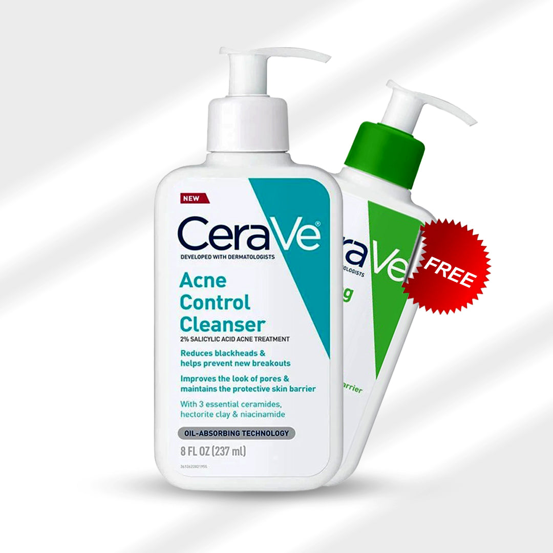 Buy 1 Acne Control Cleanser & Get 1 Hydrating Facial Cleanser Free