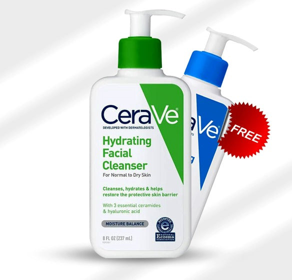 Buy 1 Hydrating Cleanser & Get 1 Daily Moisturising Lotion Free