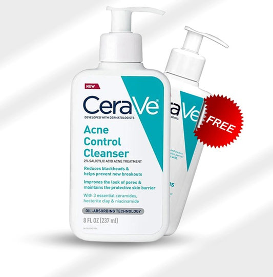 Buy 1 Acne Control Cleanser & Get 1 Blemish Control Cleanser Free