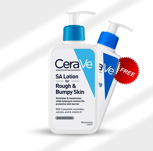 Buy 1 SA Lotion for Rough & Bumpy Skin  & Get 1 Daily Moisturising Lotion Free