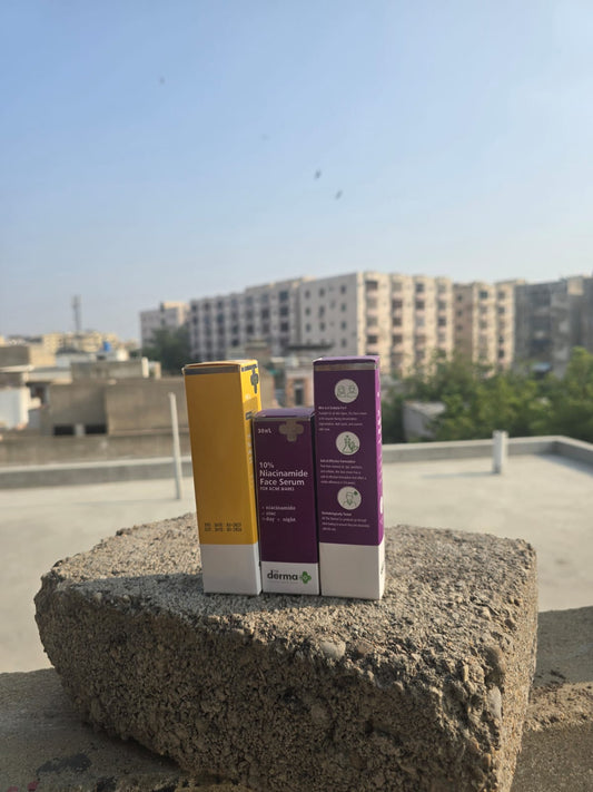 The Derma Co Ultimate Glow Trio